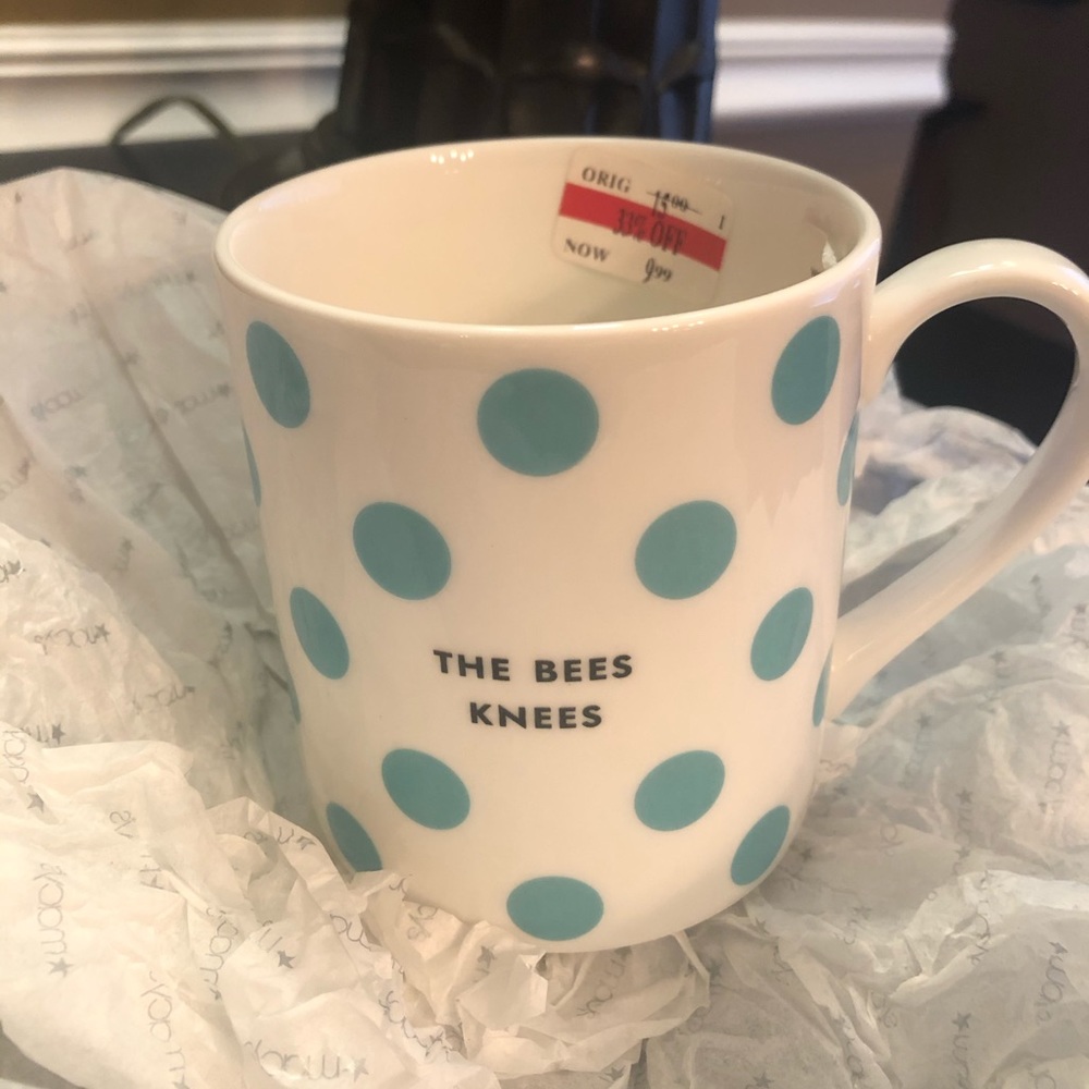 New Kate Spade ♠️ Coffee Mug “The Bees Knees”